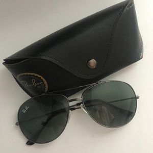 RAY-BAN AVIATORS GUN METAL